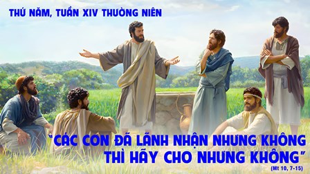 THỨ NĂM TUẦN 14 THƯỜNG NIÊN - NĂM A